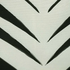 Kirklands Home Black and White Zebra Outdoor Pillow