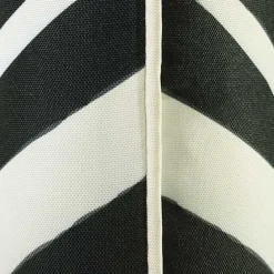 Kirklands Home Black and White Zebra Outdoor Pillow