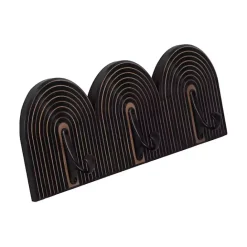 Outlet Kirklands Home Black Arched Wall Hooks