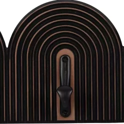 Outlet Kirklands Home Black Arched Wall Hooks
