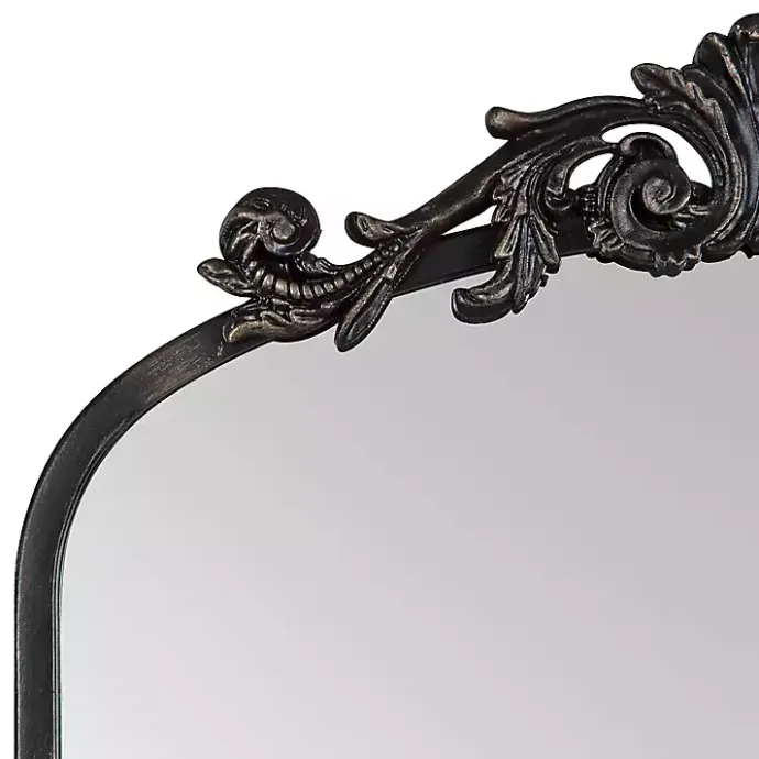 Best Kirklands Home Arendahl Arched Mirror, 19x31 in. Black