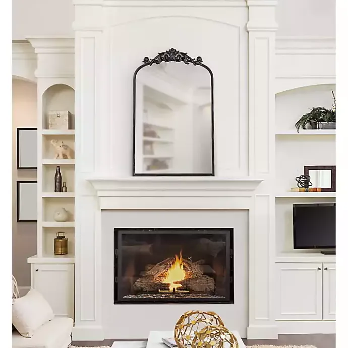 Best Kirklands Home Arendahl Arched Mirror, 19x31 in. Black