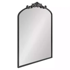 Kirklands Home Arendahl Arched Mirror, 24x36 in. Black
