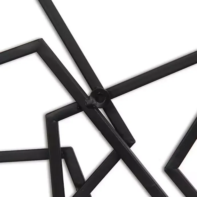 Online Kirklands Home Astraga Pentagon Plaque Black
