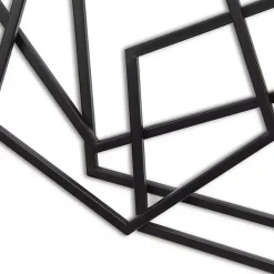 Online Kirklands Home Astraga Pentagon Plaque Black