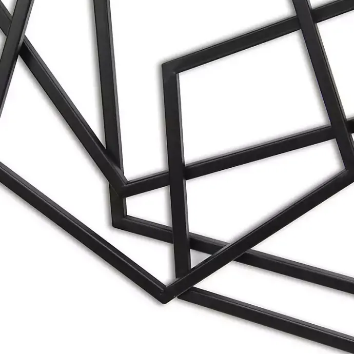 Online Kirklands Home Astraga Pentagon Plaque Black