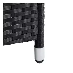Best Kirklands Home Black Box Wicker 4-pc. Outdoor Living Set