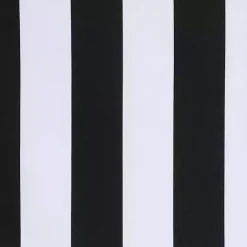 Clearance Kirklands Home Black Coastal Stripe Outdoor Curtain Panel, 96 in.