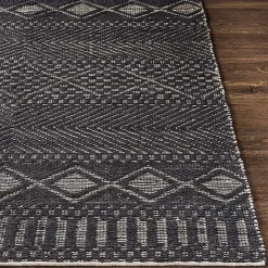 Sale Kirklands Home Diamond Jute Area Rug, 8x10 Black