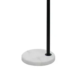 Best Kirklands Home Black Downbridge Marble Base Floor Lamp White