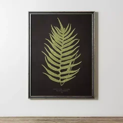 Kirklands Home Black Fern II Framed Art Print