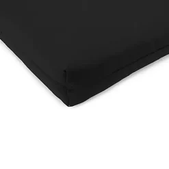 Outlet Kirklands Home French Edge Outdoor Chair Cushions, Set of 2 Black
