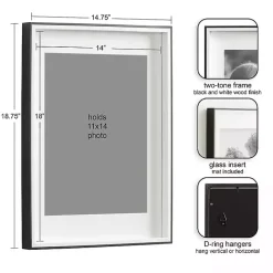 Best Kirklands Home Black Gibson 3-pc. Gallery Frame Set, 14x18 in.