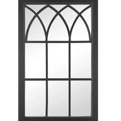 Online Kirklands Home Grandview Arched Frame Mirror Black