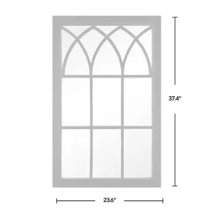 Online Kirklands Home Grandview Arched Frame Mirror Black