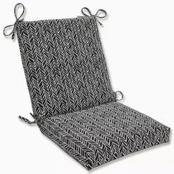 Hot Kirklands Home Herringbone Outdoor Chair Cushion Black