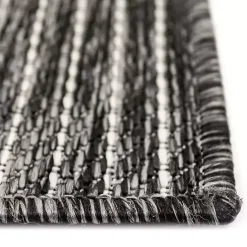 Discount Kirklands Home Intertwine Indoor/Outdoor Area Rug, 4x7 Black