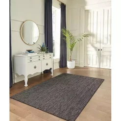 Online Kirklands Home Intertwine Indoor/Outdoor Area Rug, 7x9 Black
