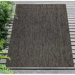 Online Kirklands Home Intertwine Indoor/Outdoor Area Rug, 7x9 Black