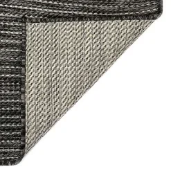 Clearance Kirklands Home Intertwined Santal Outdoor Area Rug, 6x9 Black