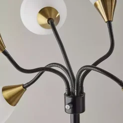 Online Kirklands Home Black 5-Light Adjustable Tree Floor Lamp
