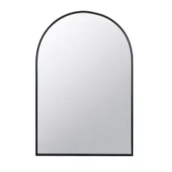 Clearance Kirklands Home Long Arched Wall Mirror Black