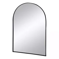 Clearance Kirklands Home Long Arched Wall Mirror Black