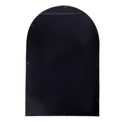 Clearance Kirklands Home Long Arched Wall Mirror Black