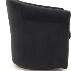 Best Kirklands Home Marley Swivel Accent Chair Black