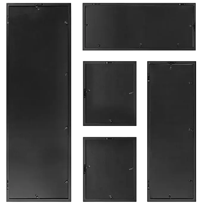 Outlet Kirklands Home Black Matted 5-pc. Gallery Wall Picture Frame Set