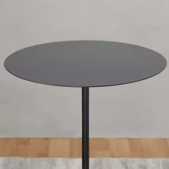 New Kirklands Home Metal & Concrete Janis Cocktail Table Black