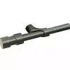 Kirklands Home Black Metal Blackout Finial Curtain Rod, 36 in.