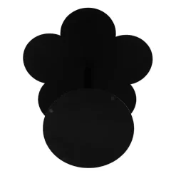Discount Kirklands Home Metal Clover Accent Table Black