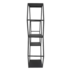 Best Kirklands Home Black Metal Hexagon Wall Shelf