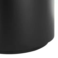 New Kirklands Home Black Metal Marble Nesting Accent Tables, Set of 2 White
