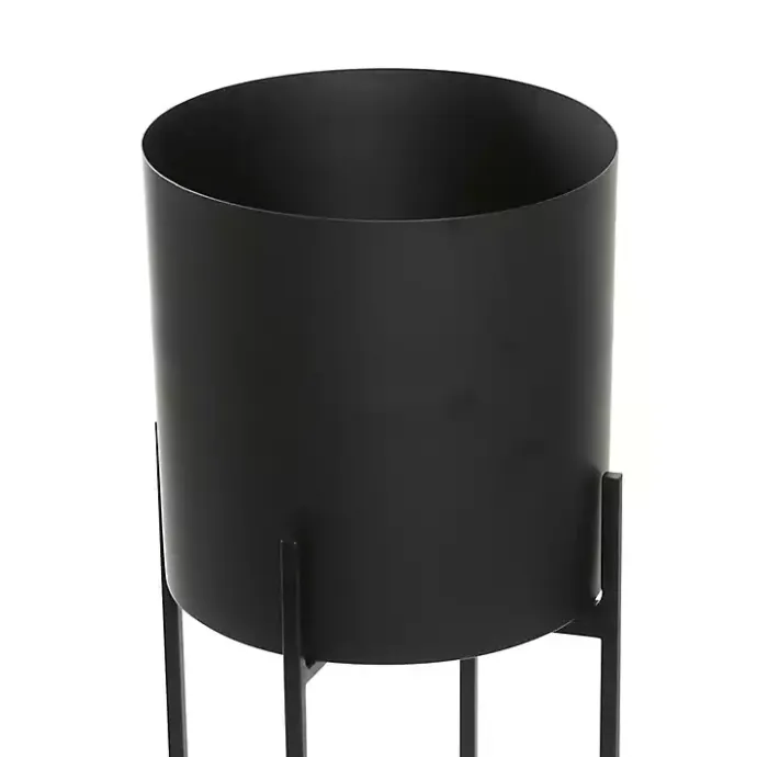 Best Kirklands Home Metal Plant Stands with Shelves, Set of 2 Black