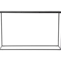 Hot Kirklands Home Metal Wire Frame Console Table Black