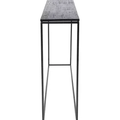 Hot Kirklands Home Metal Wire Frame Console Table Black