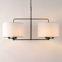 Discount Kirklands Home Black Modern Cluster Chandelier