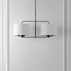 Discount Kirklands Home Black Modern Cluster Chandelier