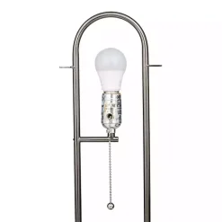 Clearance Kirklands Home Open Metal Loop Table Lamp Black