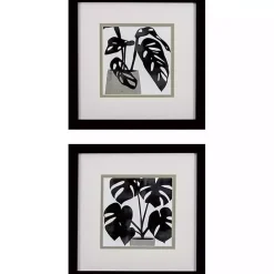 Online Kirklands Home Black Plantling I Framed Art Prints, Set of 2