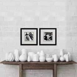 Online Kirklands Home Black Plantling I Framed Art Prints, Set of 2