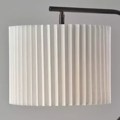 Clearance Kirklands Home Pleated Shade Floor Lamp Black