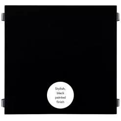 Hot Kirklands Home Prismatic Wood Accent Table Black