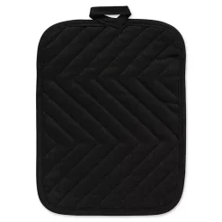 Discount Kirklands Home Quilted 3-pc. Potholder Set Black