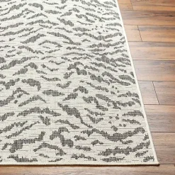 Clearance Kirklands Home Black Ravello Outdoor Rug, 7x10