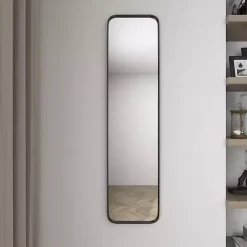 Sale Kirklands Home Rectangle Beveled Wall Mirror Black