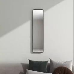 Sale Kirklands Home Rectangle Beveled Wall Mirror Black