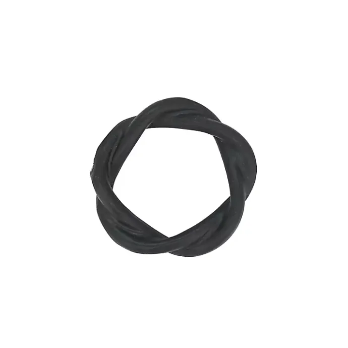Sale Kirklands Home Resin Twisted Napkin Rings, Set of 4 Black
